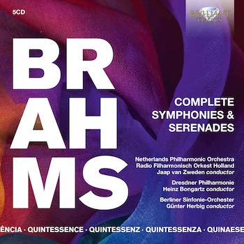 BRAHMS: COMPLETE SYMPHONIES & SERENADES (5CD)