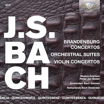 BACH: BRANDENBURG CONCERTOS (5CD)