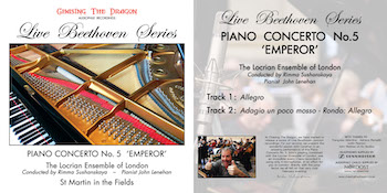 BEETHOVEN: PIANO CONCERTO NO.5 'EMPEROR'