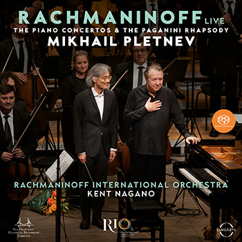 RACHMANINOFF: LIVE (PIANO CONCERTOS & THE PAGANINI RHAPSODY)