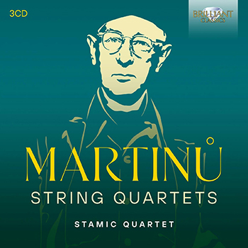 MARTINU: STRING QUARTETS - STAMIC QUARTET (3CDS)