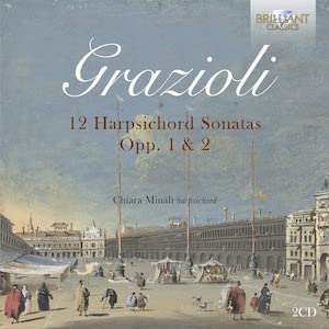 GRAZIOLI: 12 HARPSICHORD SONATAS OPP.1&2 (2CD)