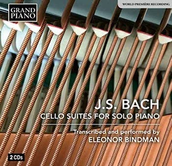 BACH: CELLO SUITERS FOR SOLO PIANO (2FOR1.5)