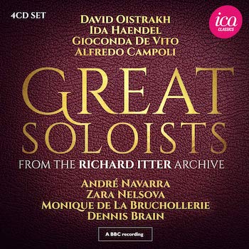 GREAT SOLOISTS FROM THE RICHARD ITTER ARCHIVE (SPECIAL PRICE) [4CDS]