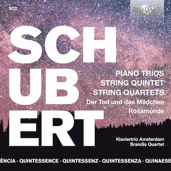 SCHUBERT: PIANO TRIOS, STRING QUINTET, STRING QUARTETS (5CD)