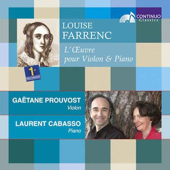 FARRENC: L'OEUVRE POUR VIOLON & PIANO CONTINUO CLASSICS