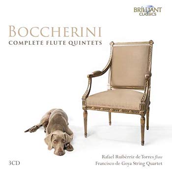 BOCCHERINI: COMPLETE FLUTE QUINTETS (3CD)