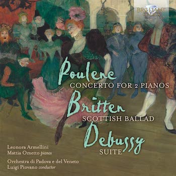 BRITTEN/POULENC/DEBUSSY: MUSIC FOR 2 PIANOS
